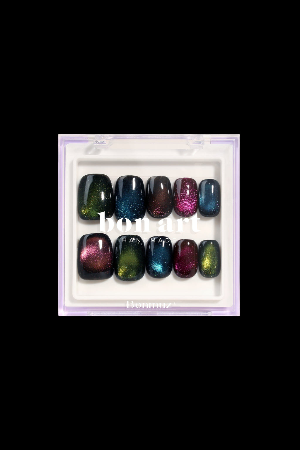 Mystic Aurora | Pro Handmade Gel Nails by Bonmuz