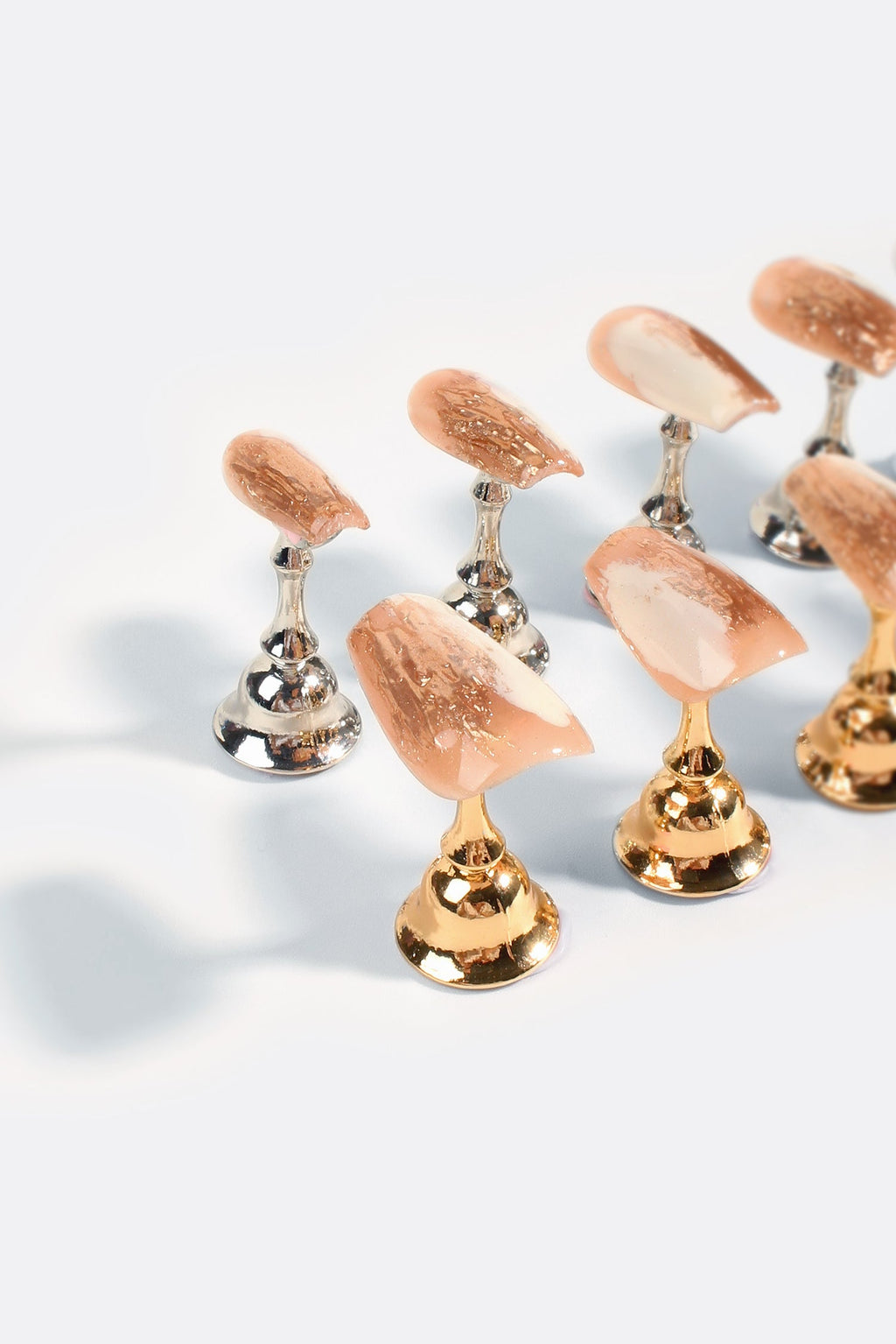 Gilded Crème | Pro Handmade Gel Nails by Bonmuz