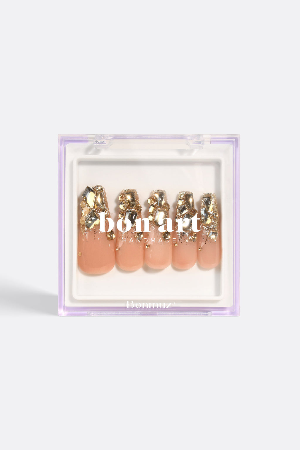 Cleopatra's Gold | Pro Handmade Gel Nails by Bonmuz