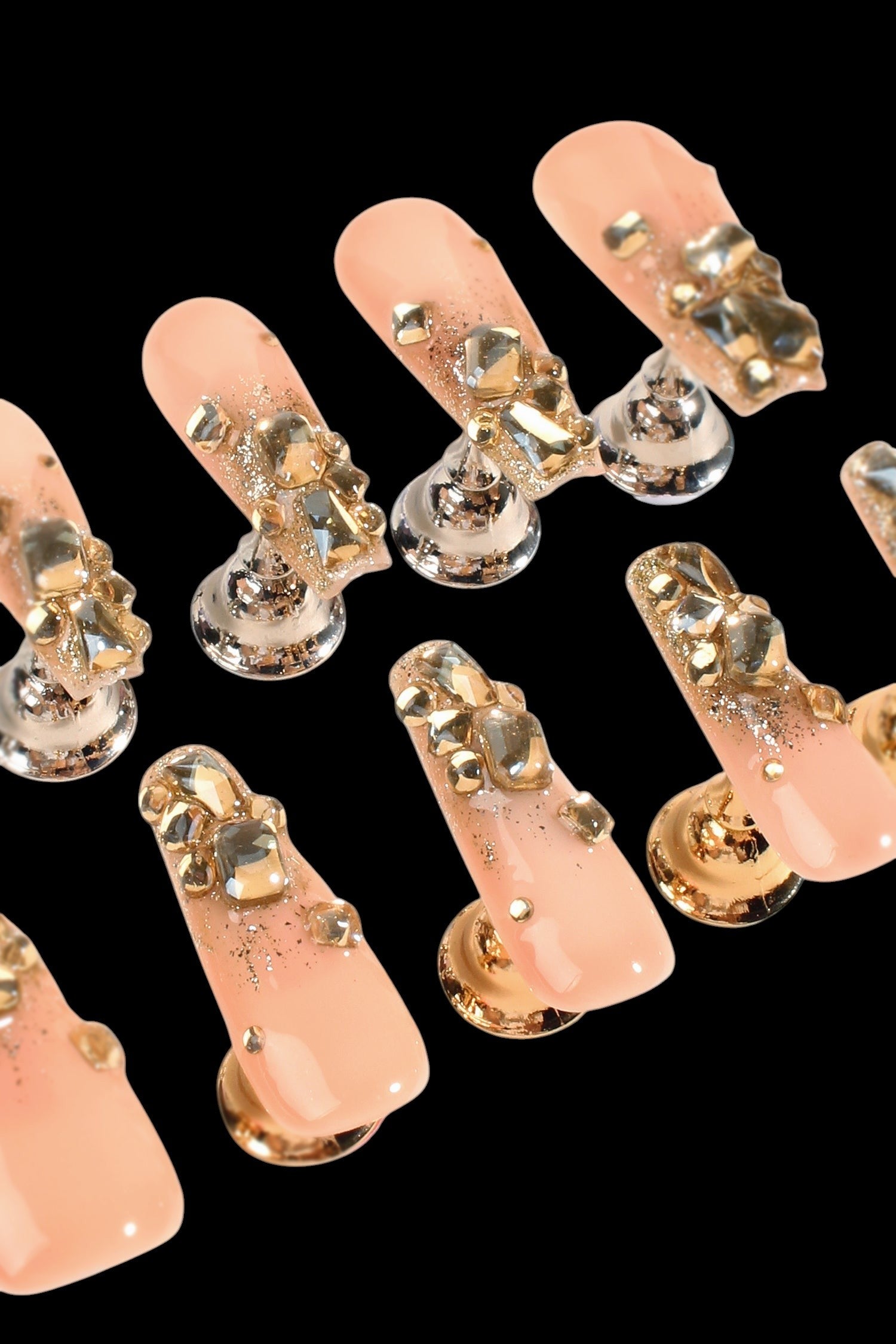 Cleopatra's Gold | Pro Handmade Gel Nails by Bonmuz