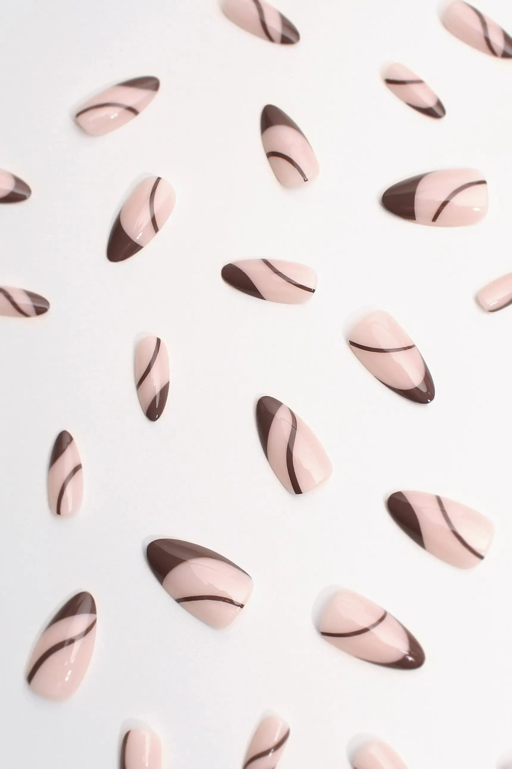 Brewed Serenade | Soft & Durable Press-On Nails by Bonmuz