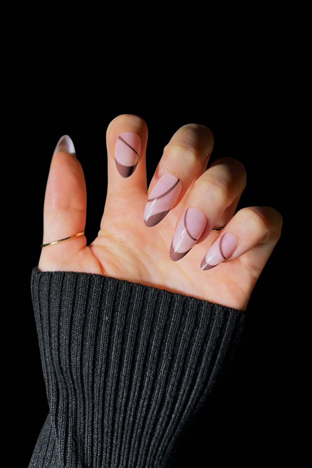 Brewed Serenade | Soft & Durable Press-On Nails by Bonmuz