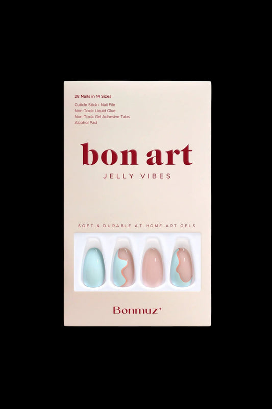 Seabed Blossom | Soft & Durable Press-On Nails - AetherLux.Shop