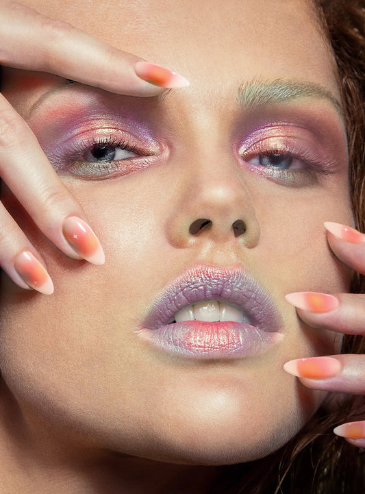 Coral Sunset | Soft & Durable Press-On Nails - AetherLux.Shop