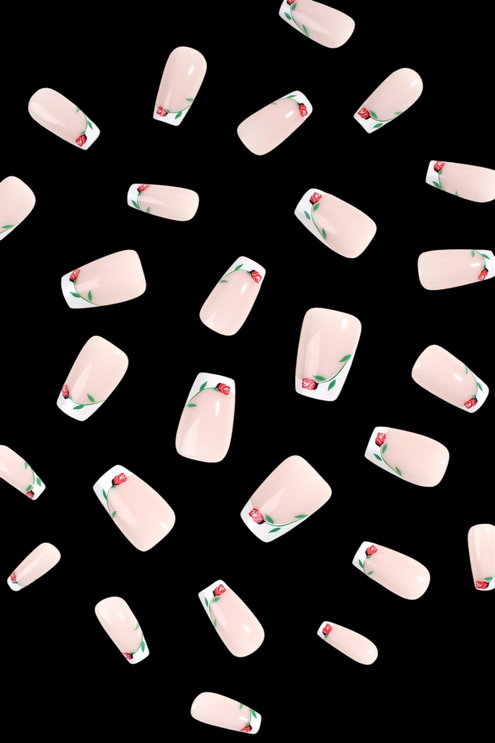 Rose Coronet | Soft & Durable Press-On Nails by Bonmuz
