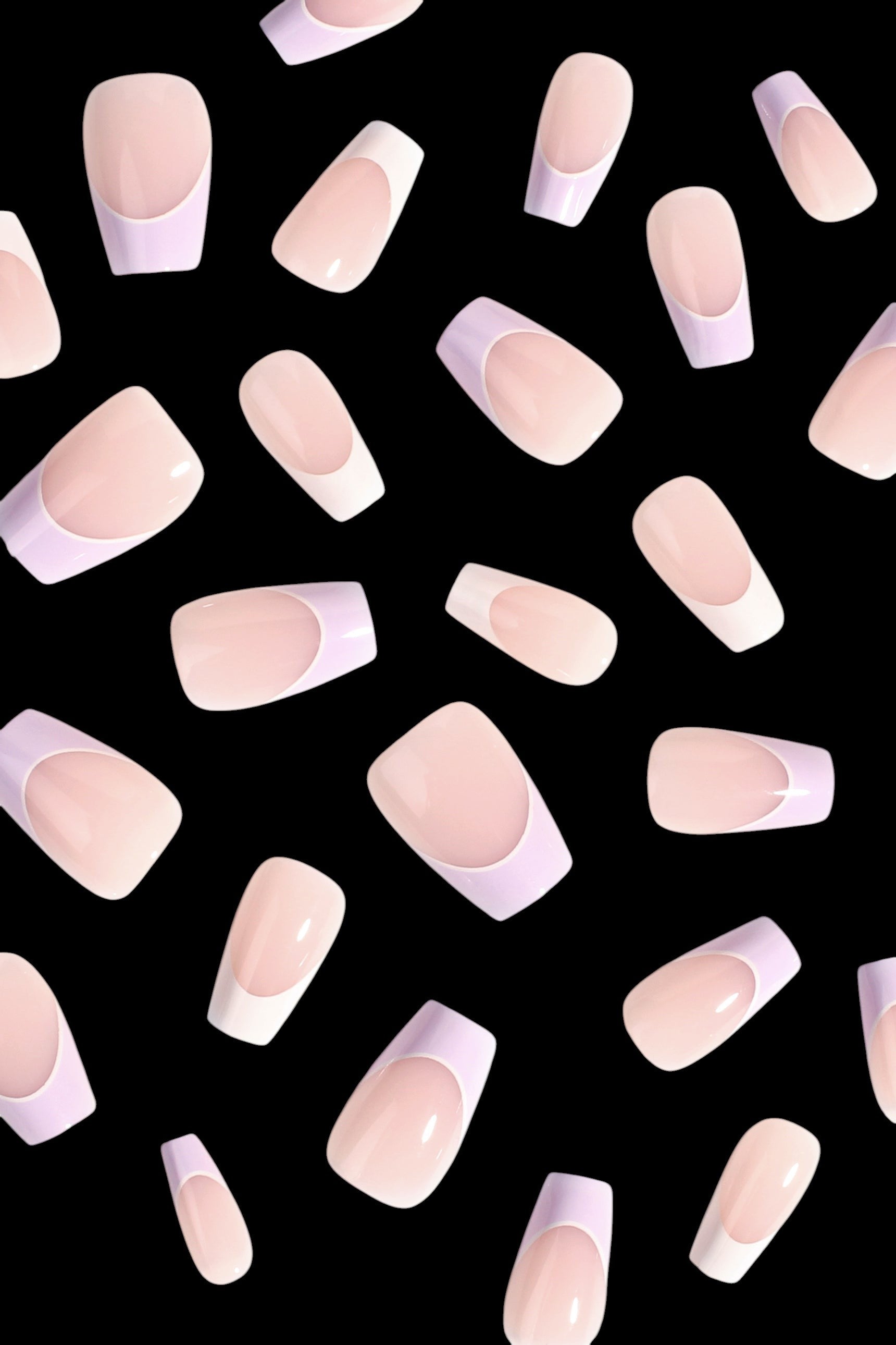 Lilac Touch | Soft & Durable Press-On Nails by Bonmuz
