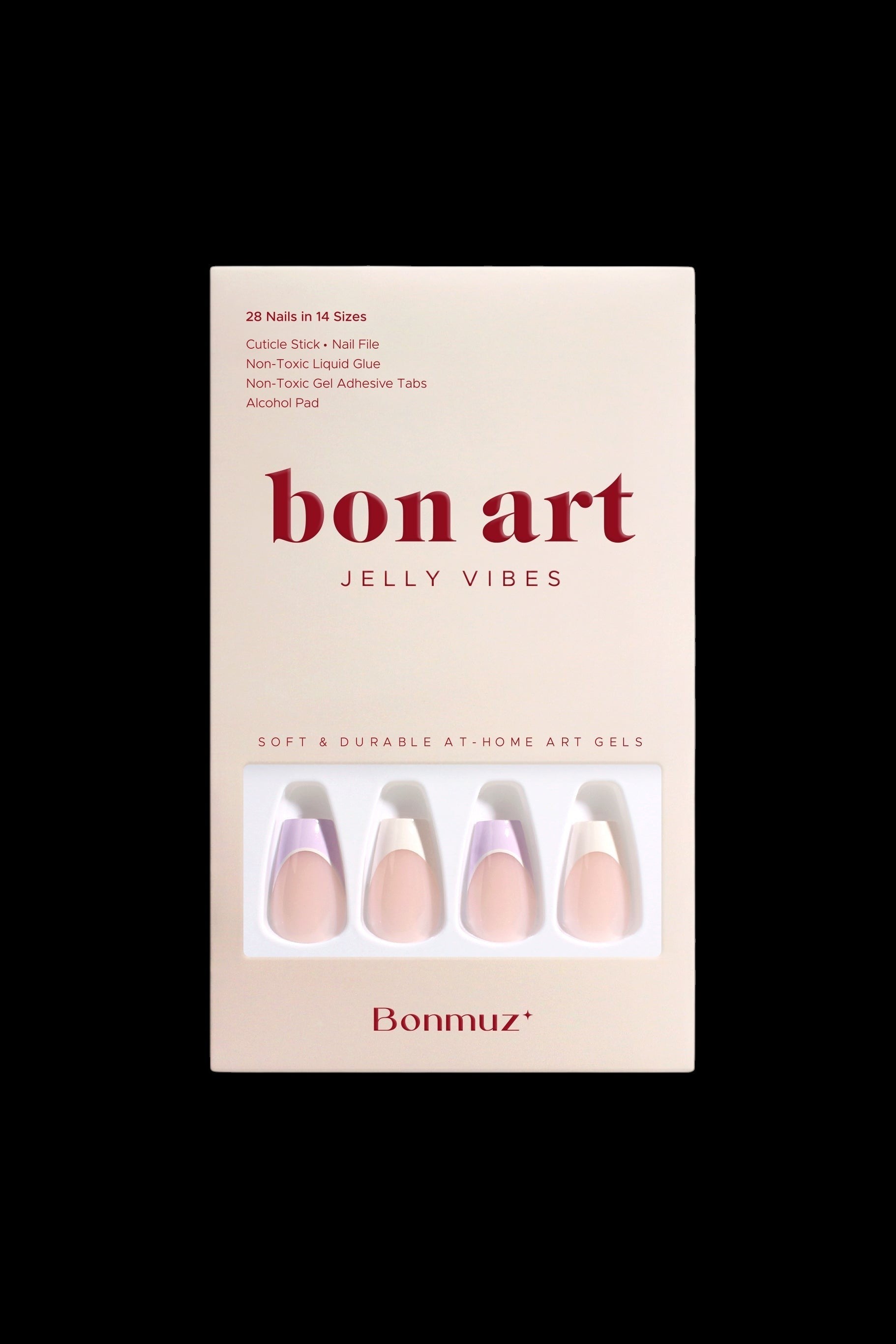 Lilac Touch | Soft & Durable Press-On Nails by Bonmuz