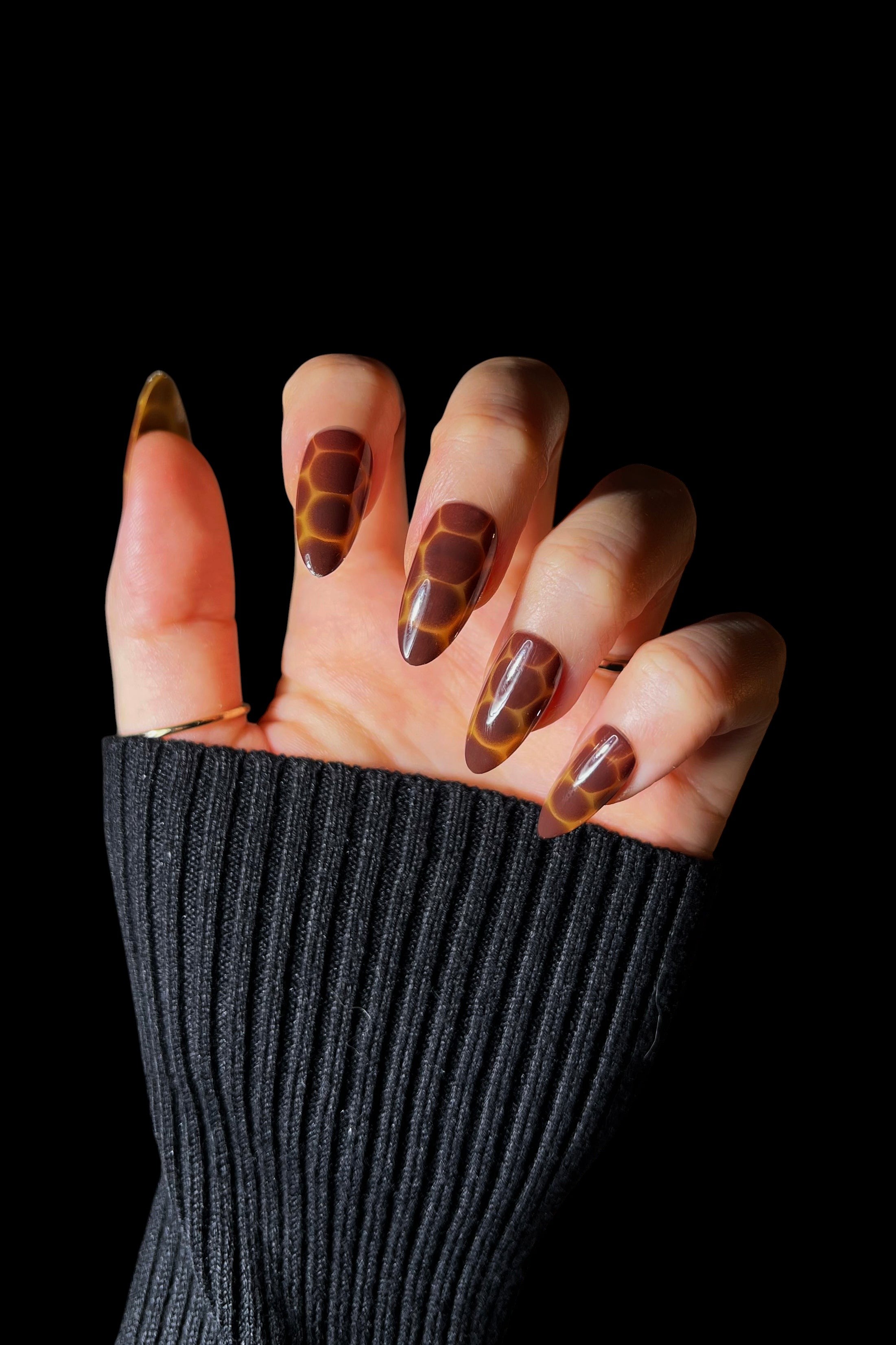 Cocoa Nouveau | Soft & Durable Press-On Nails by Bonmuz