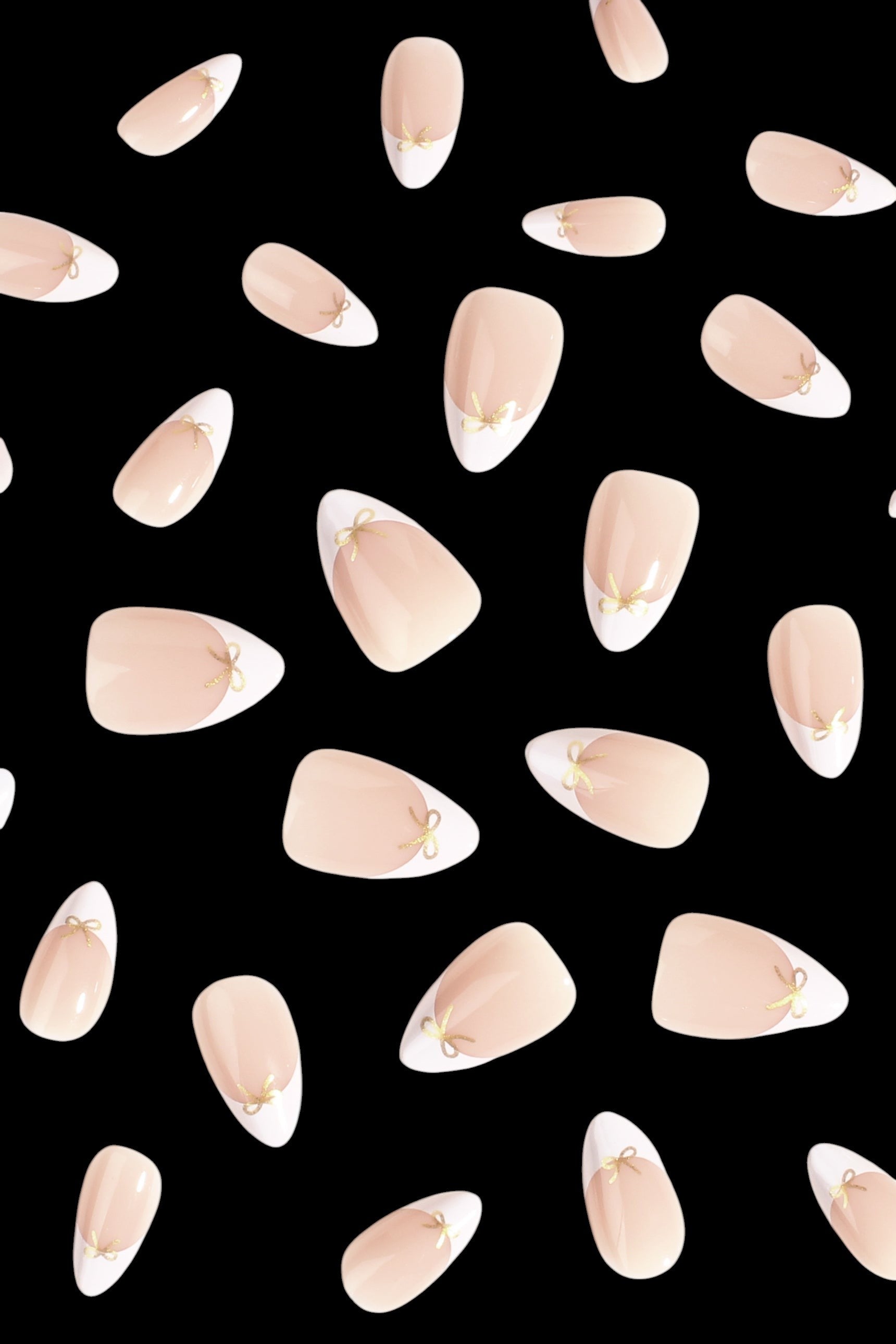 Petite Bow-tique | Soft & Durable Press-On Nails by Bonmuz
