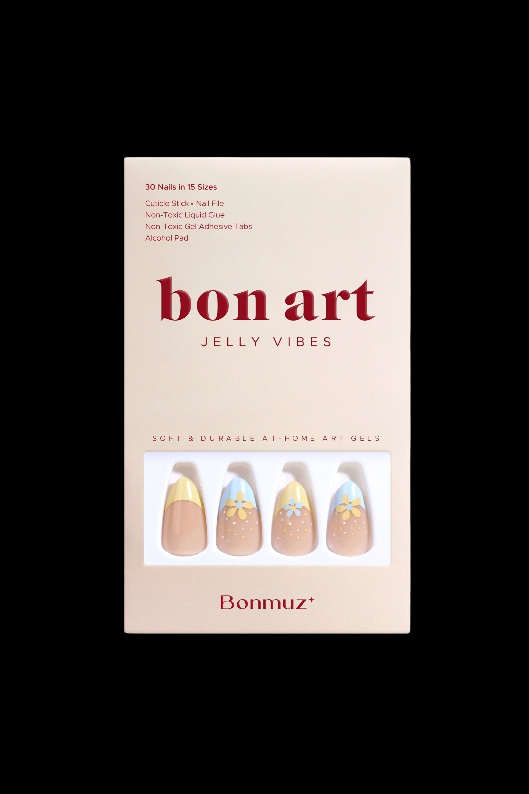 Sunny Halo | Soft & Durable Press-On Nails by Bonmuz