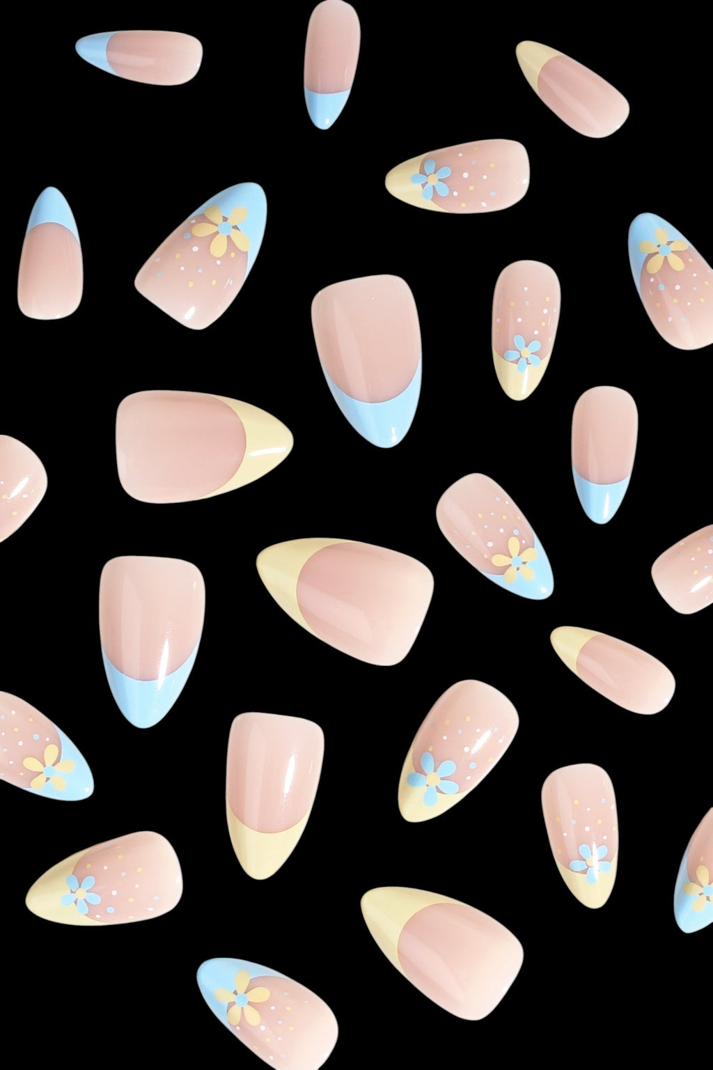 Sunny Halo | Soft & Durable Press-On Nails by Bonmuz