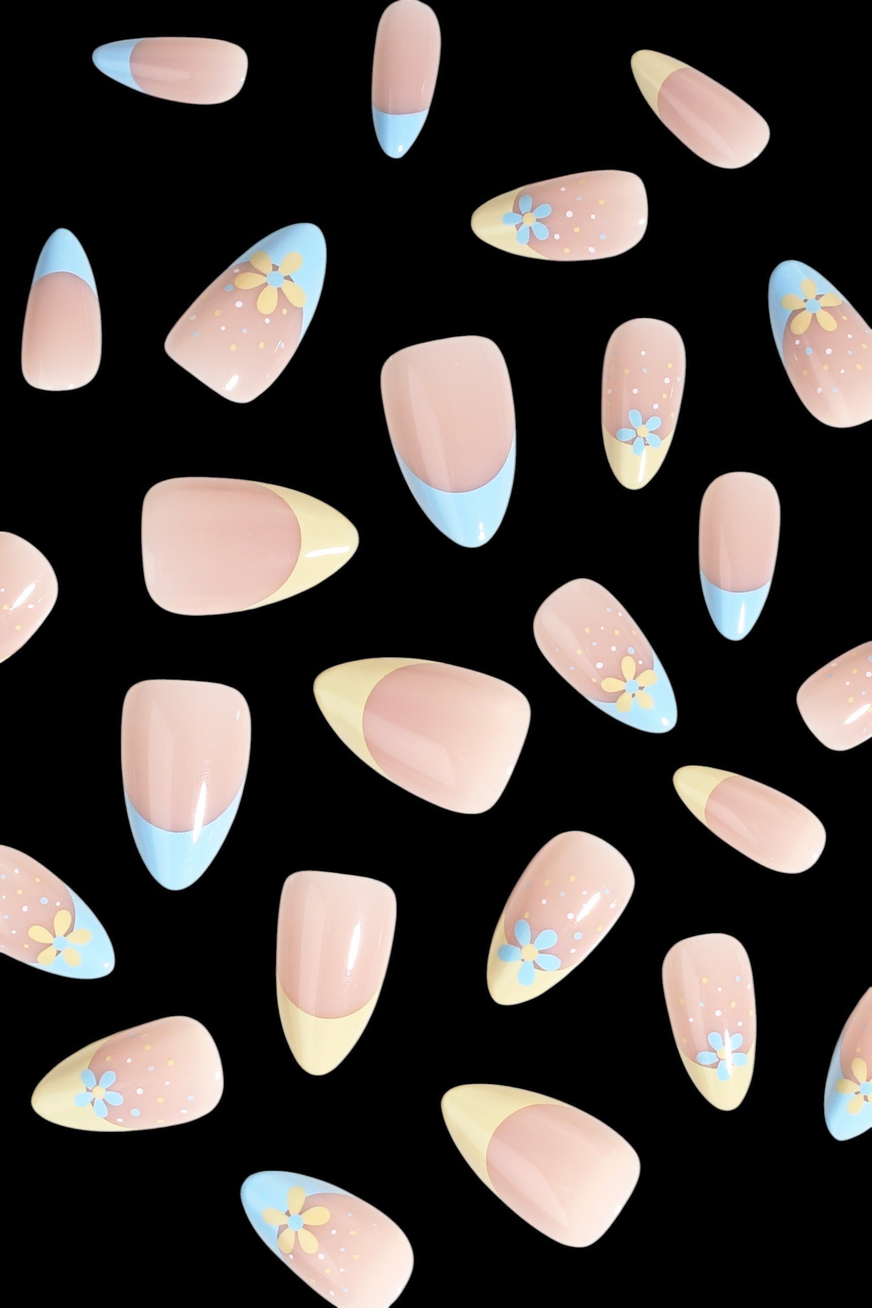 Sunny Halo | Soft & Durable Press-On Nails by Bonmuz