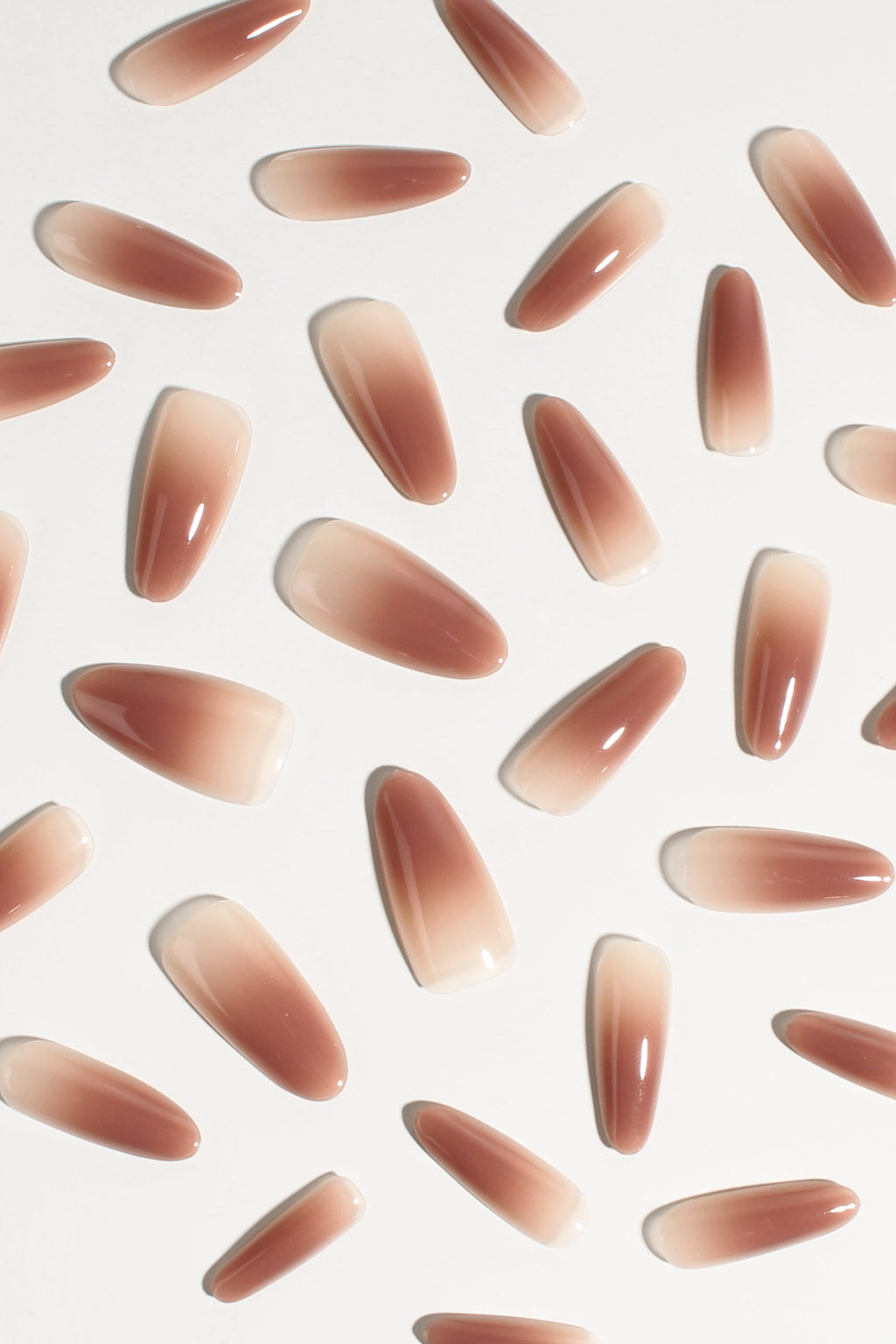 Brown Sugar Drip | Soft & Durable Press-On Nails by Bonmuz