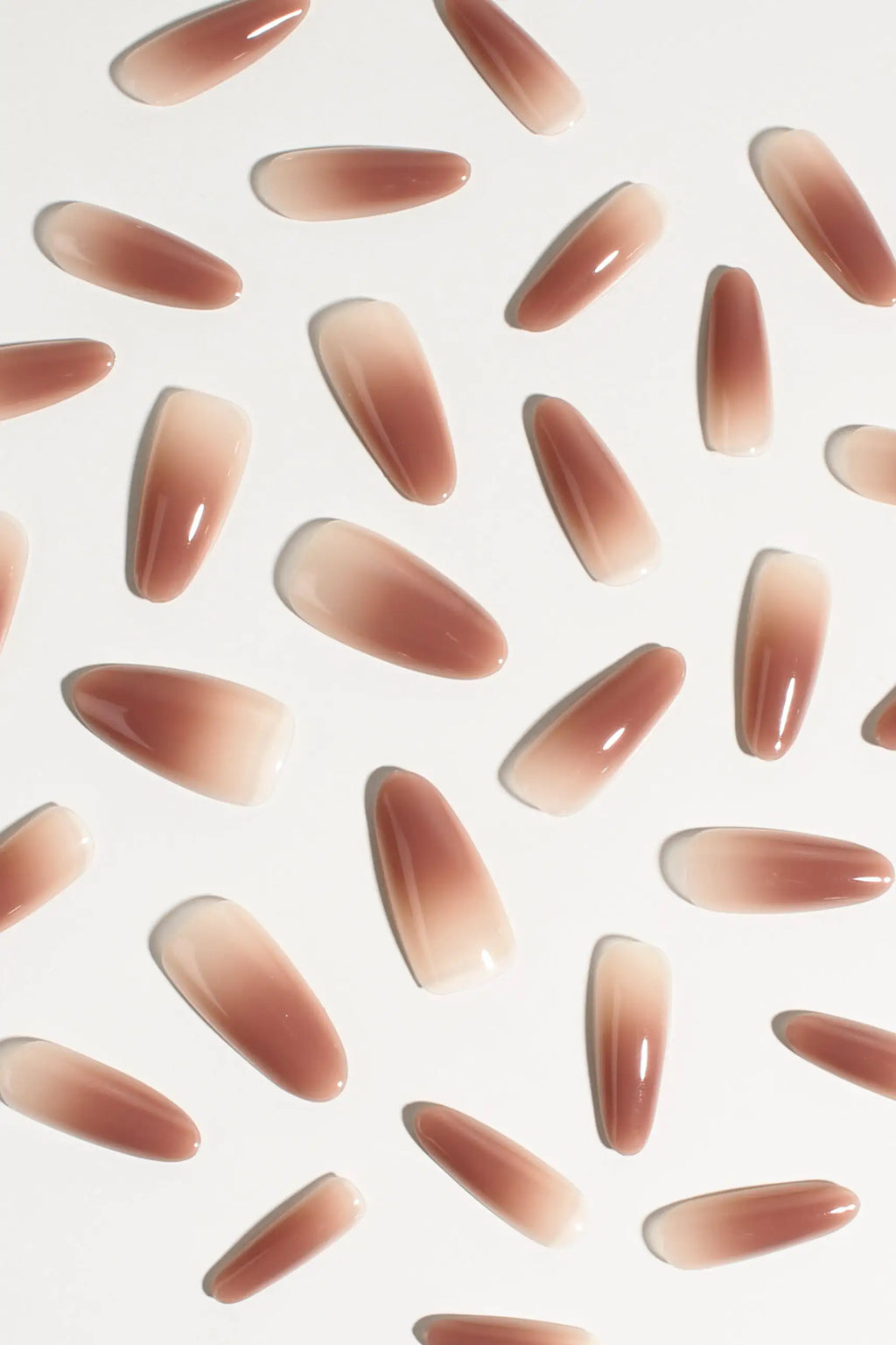 Brown Sugar Drip | Soft & Durable Press-On Nails by Bonmuz