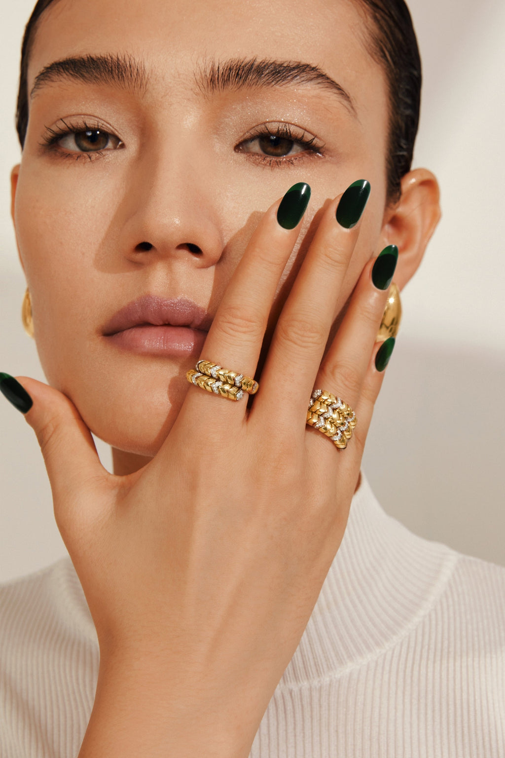 Forest Lush | Soft & Durable Press-On Nails by Bonmuz