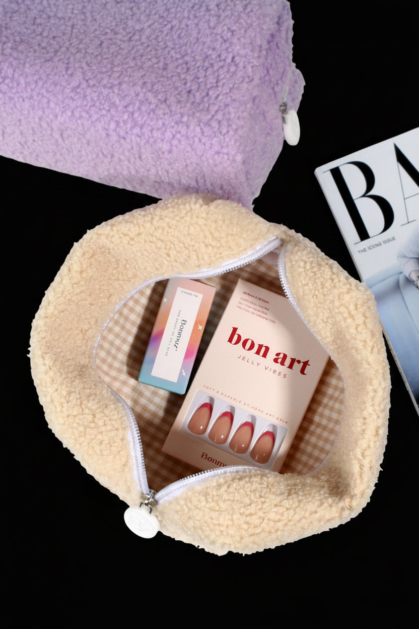 Polar Puff Cosmetic Bag by Bonmuz