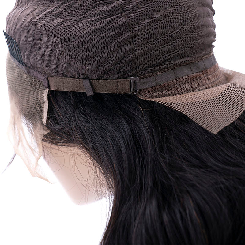 Body Wave 13x4 Transparent Lace Front Human Hair Wig by Private Label