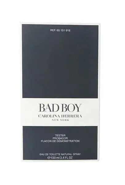 Bad Boy By Carolina Herrera For Men 3.4oz EDT Spray (TESTER) by perfumesandrea