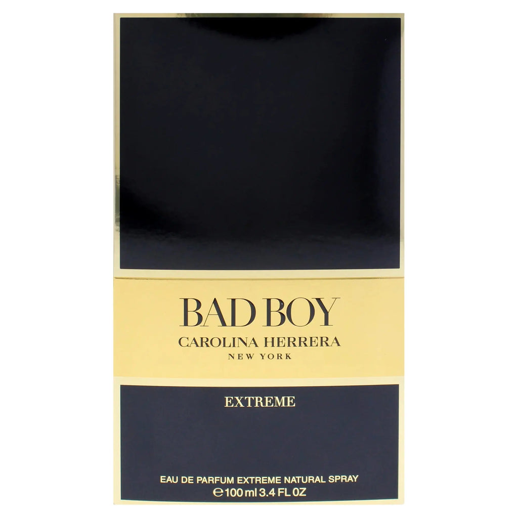 Bad Boy Extreme By Carolina Herrera For Men 3.4oz EDP Spray by perfumesandrea