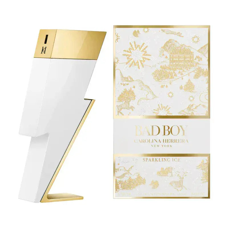 Bad Boy Sparkling Ice By Carolina Herrera For Men 3.4oz EDT Spray by perfumesandrea