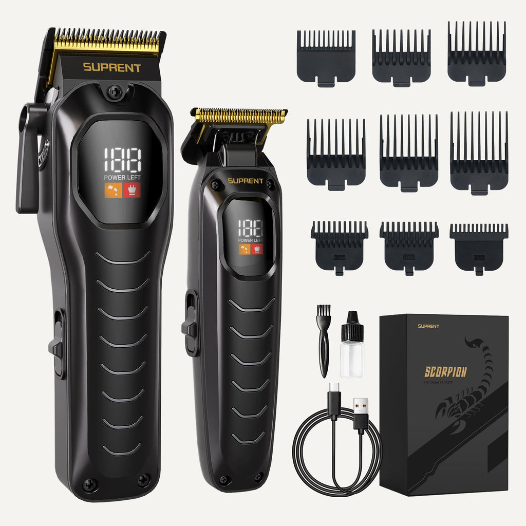 The Black Scorpion Clipper and Trimmer Combo-Supplier-specific