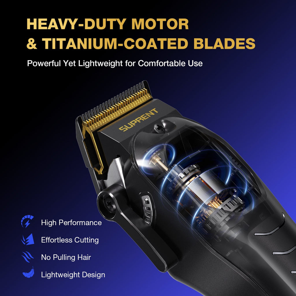 The Black Scorpion Clipper and Trimmer Set - HC226BX