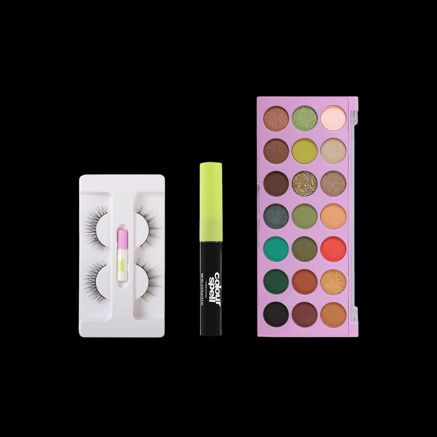 Fearlessly Bold Collection- Eyeliner, Lashes & Shadows by ColourSpell