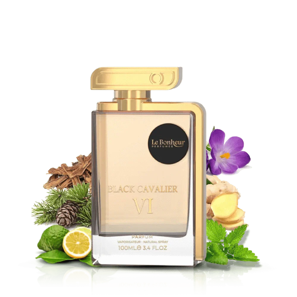 Black Cavalier VI By Le Bonheur For Men 3.4oz EDP Spray by perfumesandrea