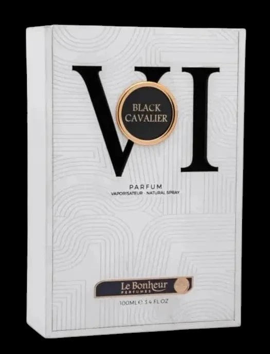 Black Cavalier VI By Le Bonheur For Men 3.4oz EDP Spray by perfumesandrea