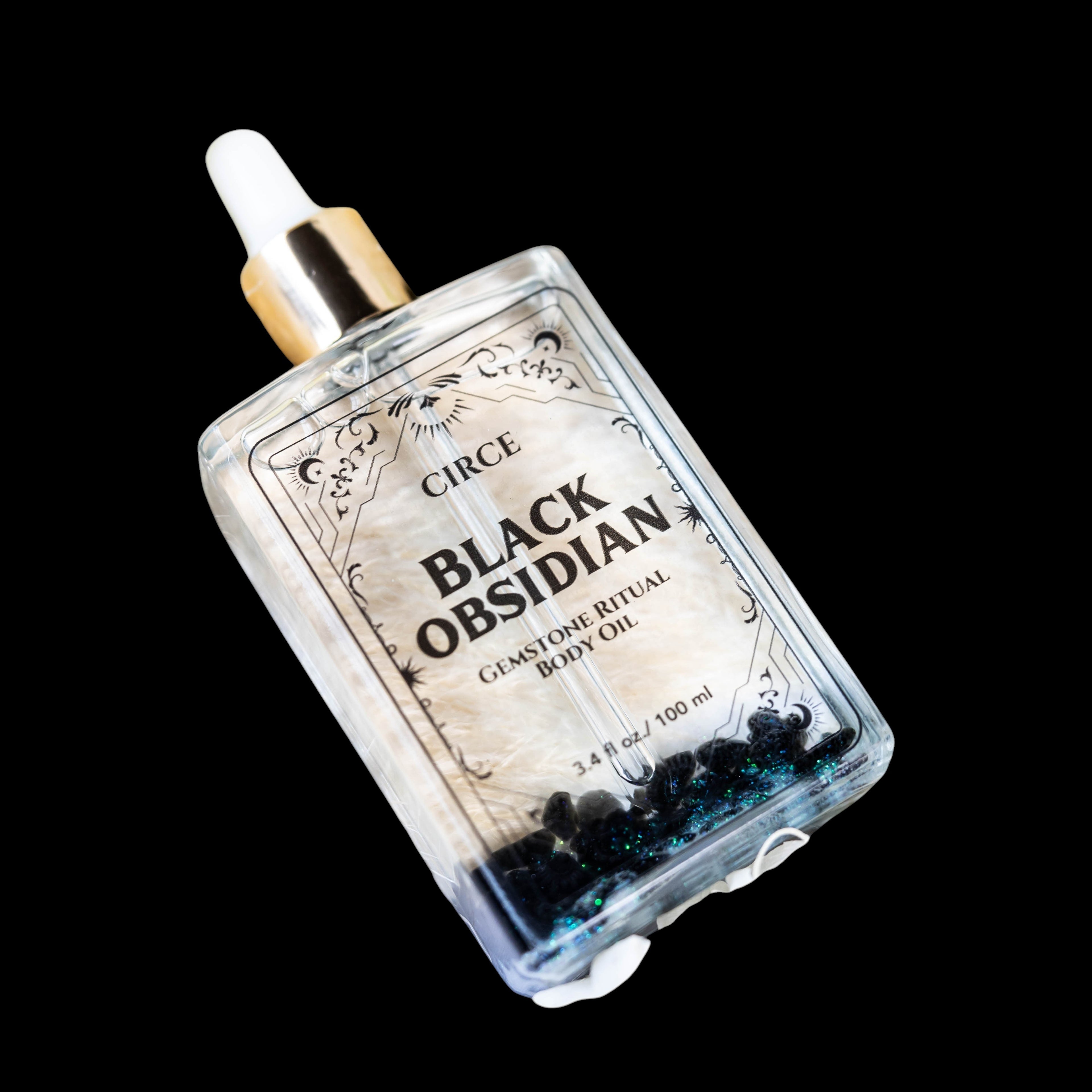 Protection Body Oil — Obsidian Crystal Ritual Oil by Circe Boutique