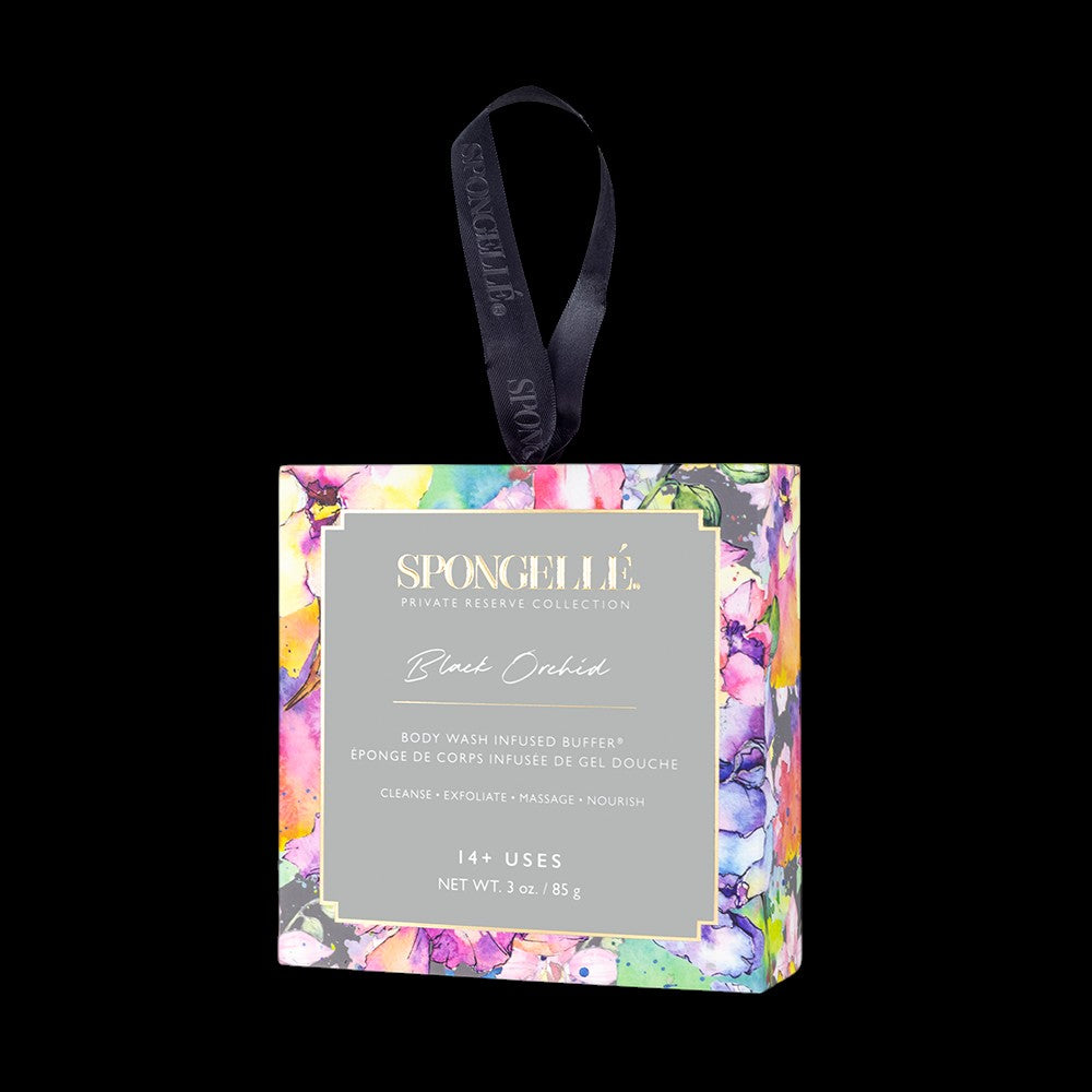 Black Orchid | Boxed Flower by Spongellé