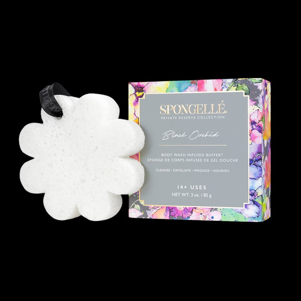 Black Orchid | Boxed Flower by Spongellé