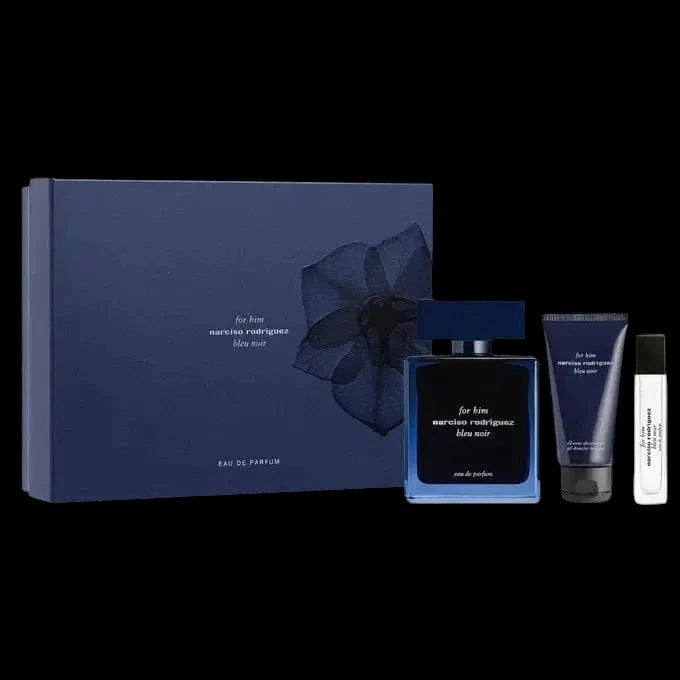 Bleu Noir By Narciso Rodriguez For Him 3.4oz 3pc Gift Set Spray by perfumesandrea
