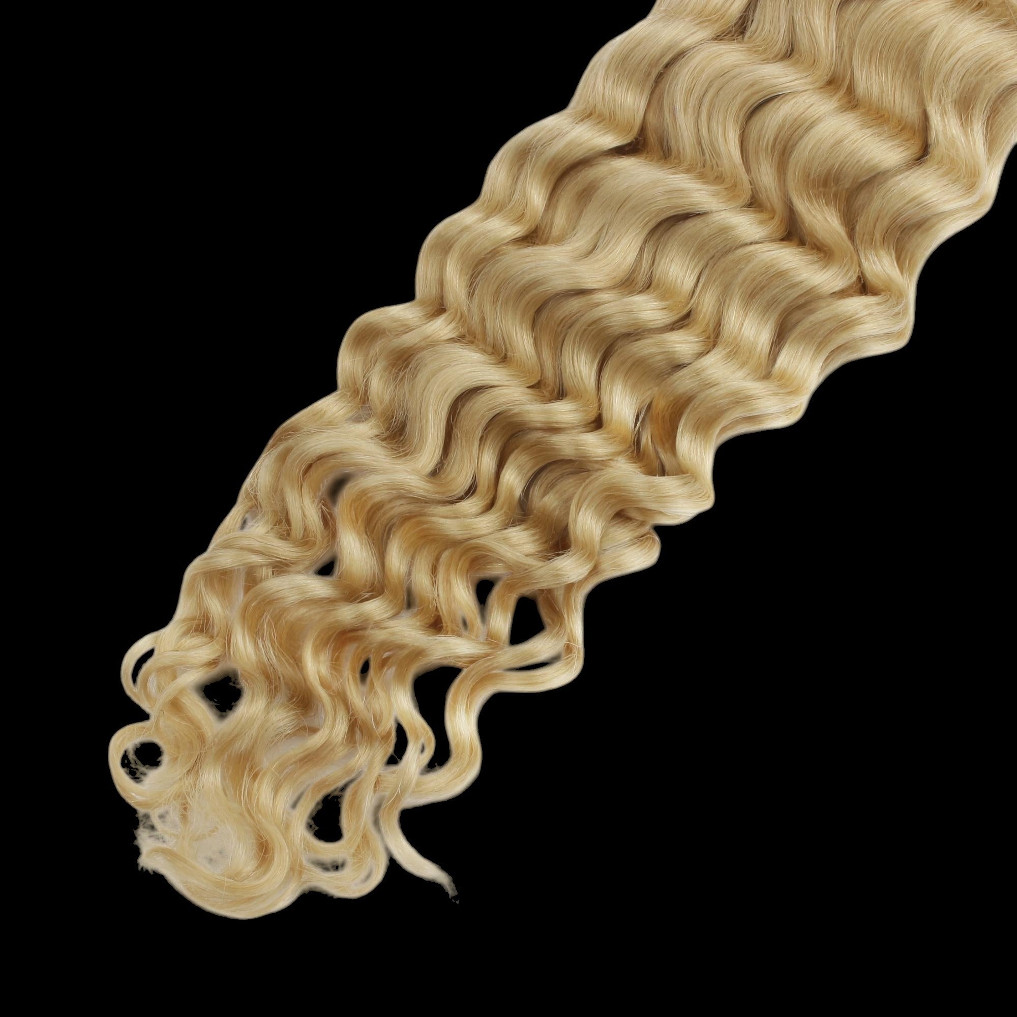 Blonde Deep Wave Bulk 100% Human Braiding Hair by Private Label