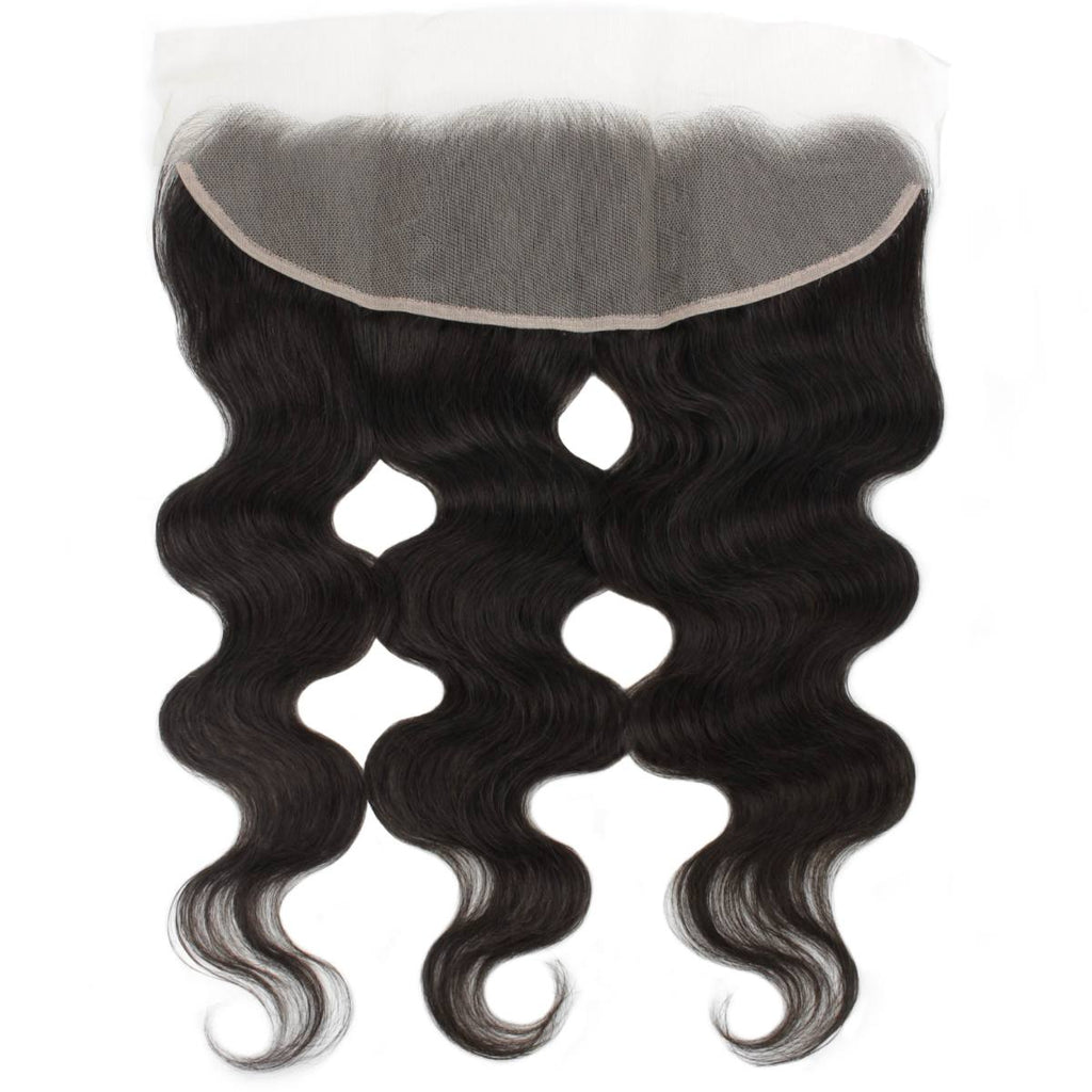 Malaysian Body Wave 13x4 Transparent Lace Human Hair Frontal by Private Label