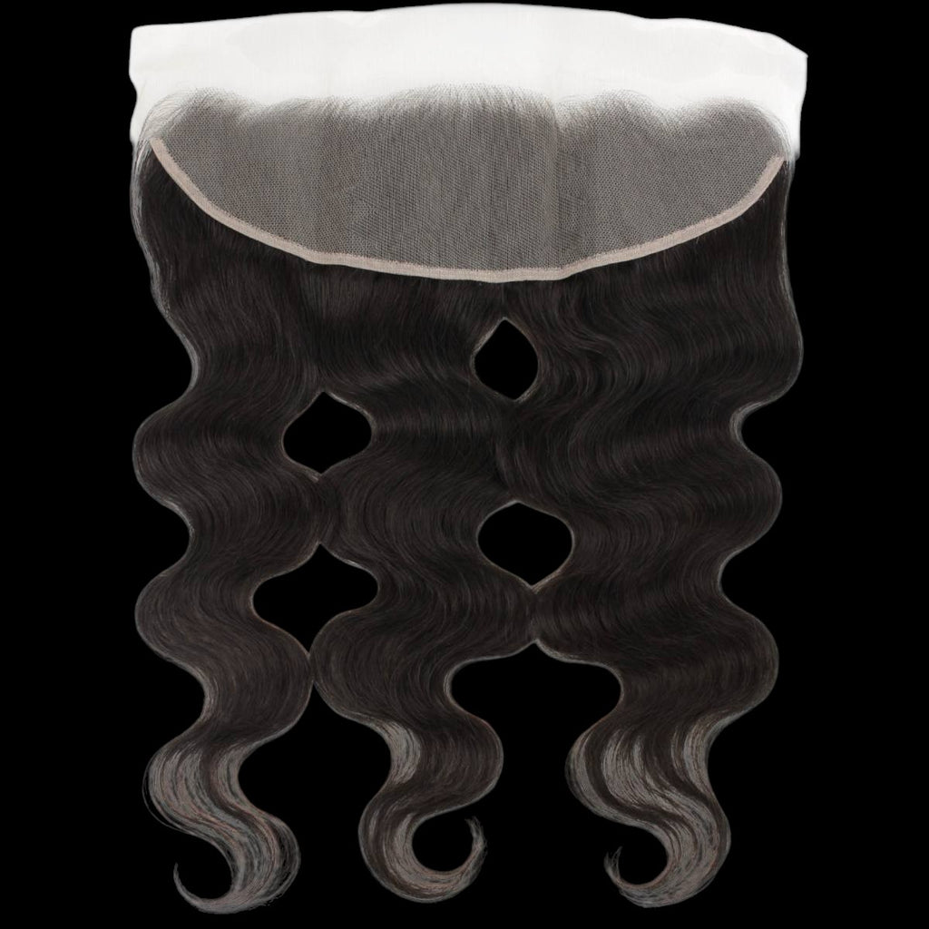 Malaysian Body Wave 13x4 Transparent Lace Human Hair Frontal by Private Label