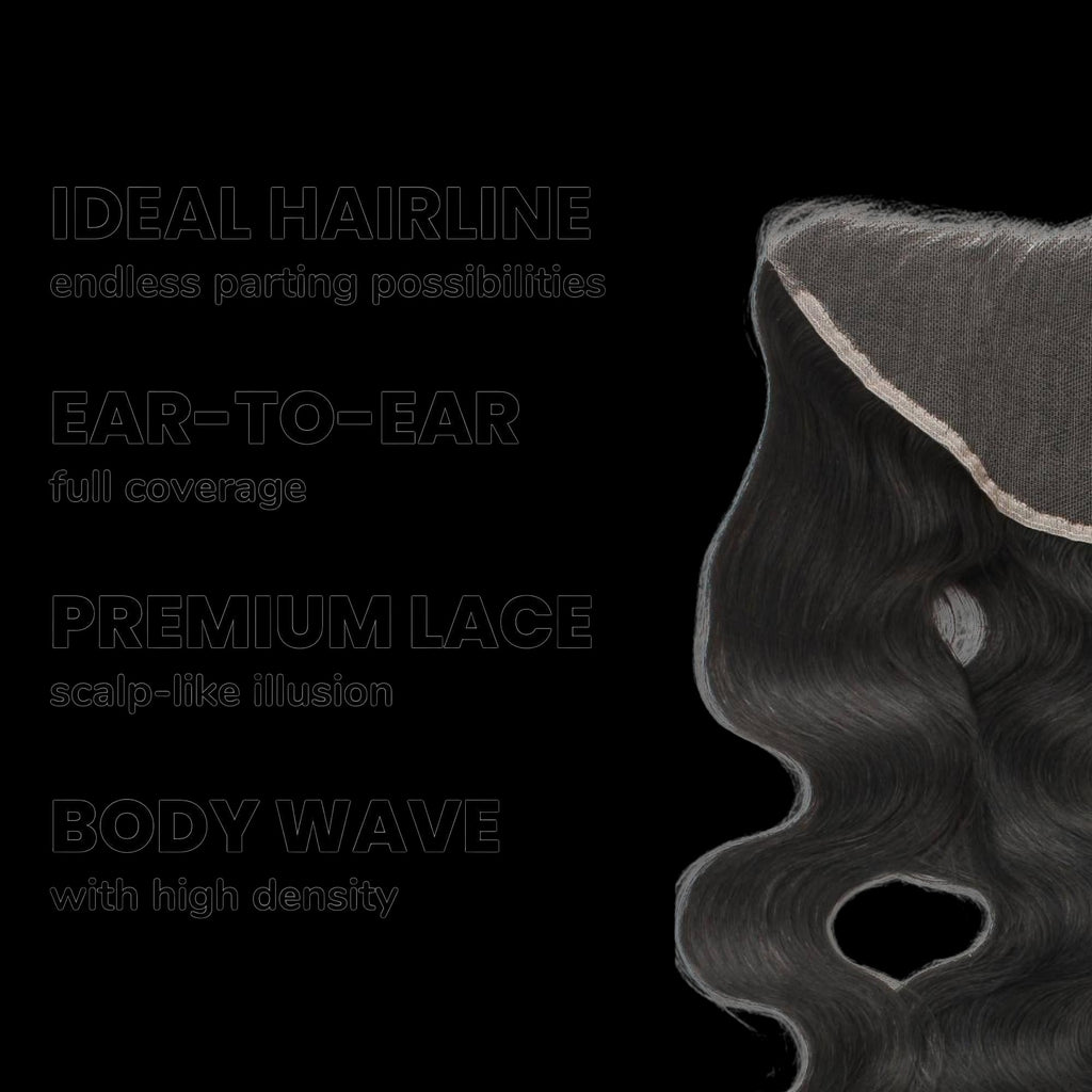 Body Wave 13x6 HD Lace Human Hair Frontal by Private Label