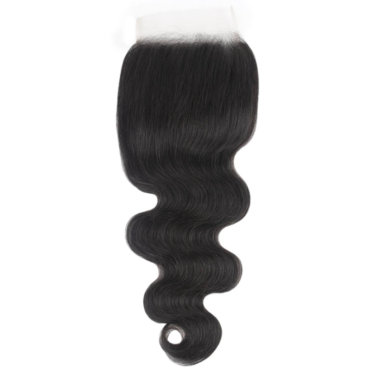 Body Wave 5x5 Transparent Lace Human Hair Closure by Private Label