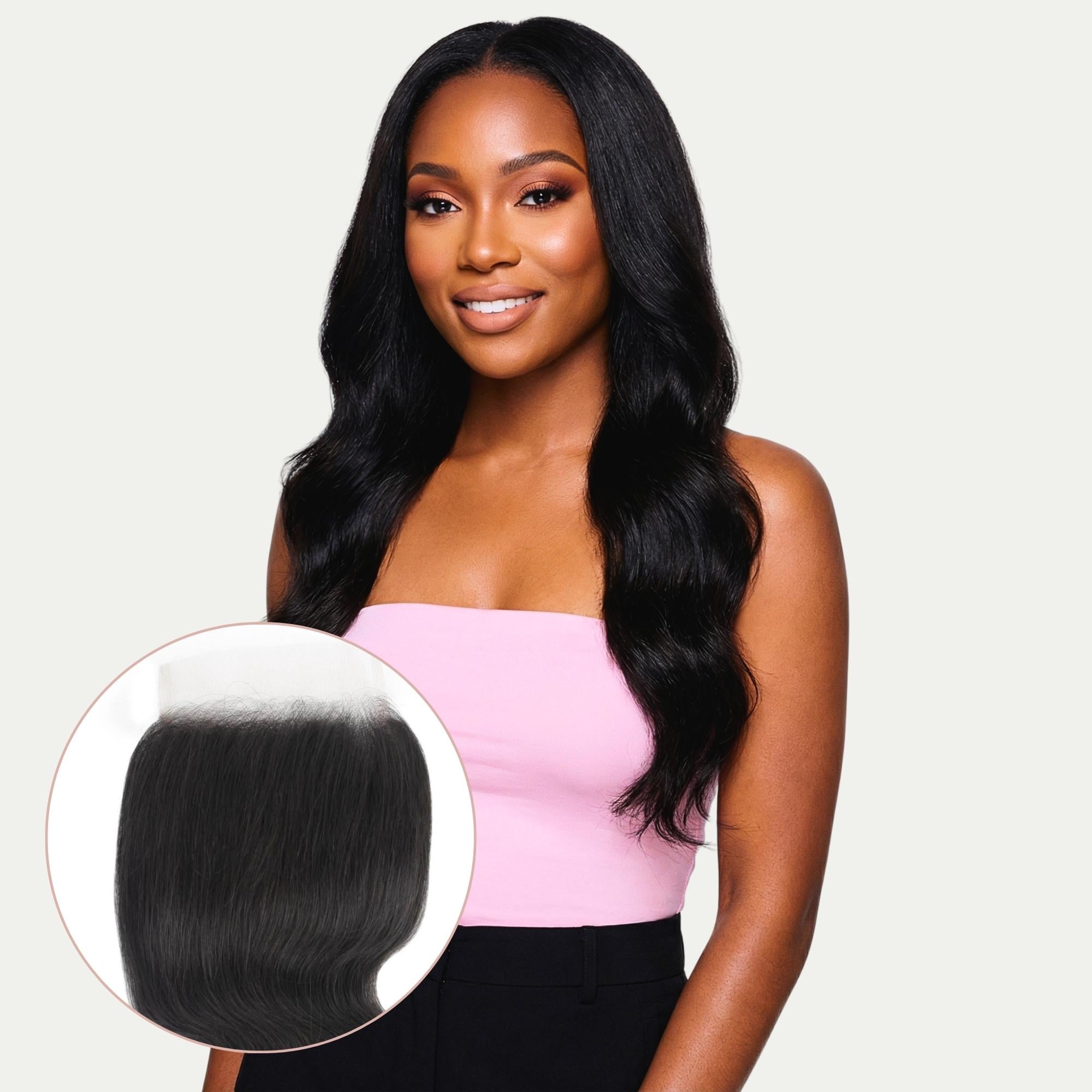 Body Wave 5x5 Transparent Lace Human Hair Closure by Private Label