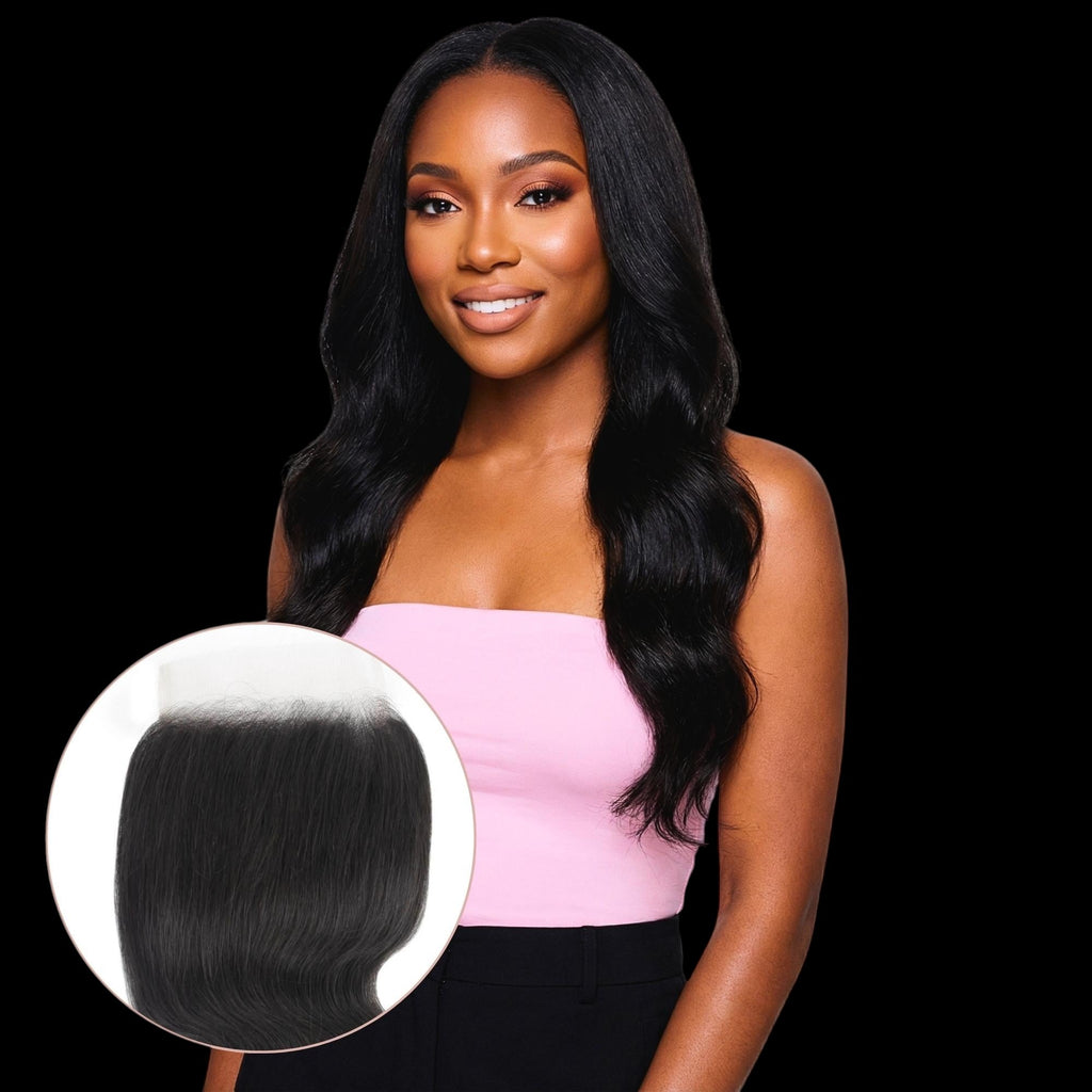 Body Wave 5x5 Transparent Lace Human Hair Closure by Private Label