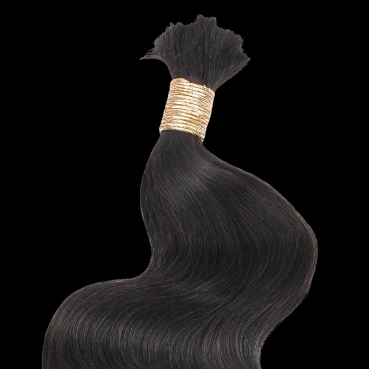 Body Wave Bulk 100% Human Braiding Hair by Private Label