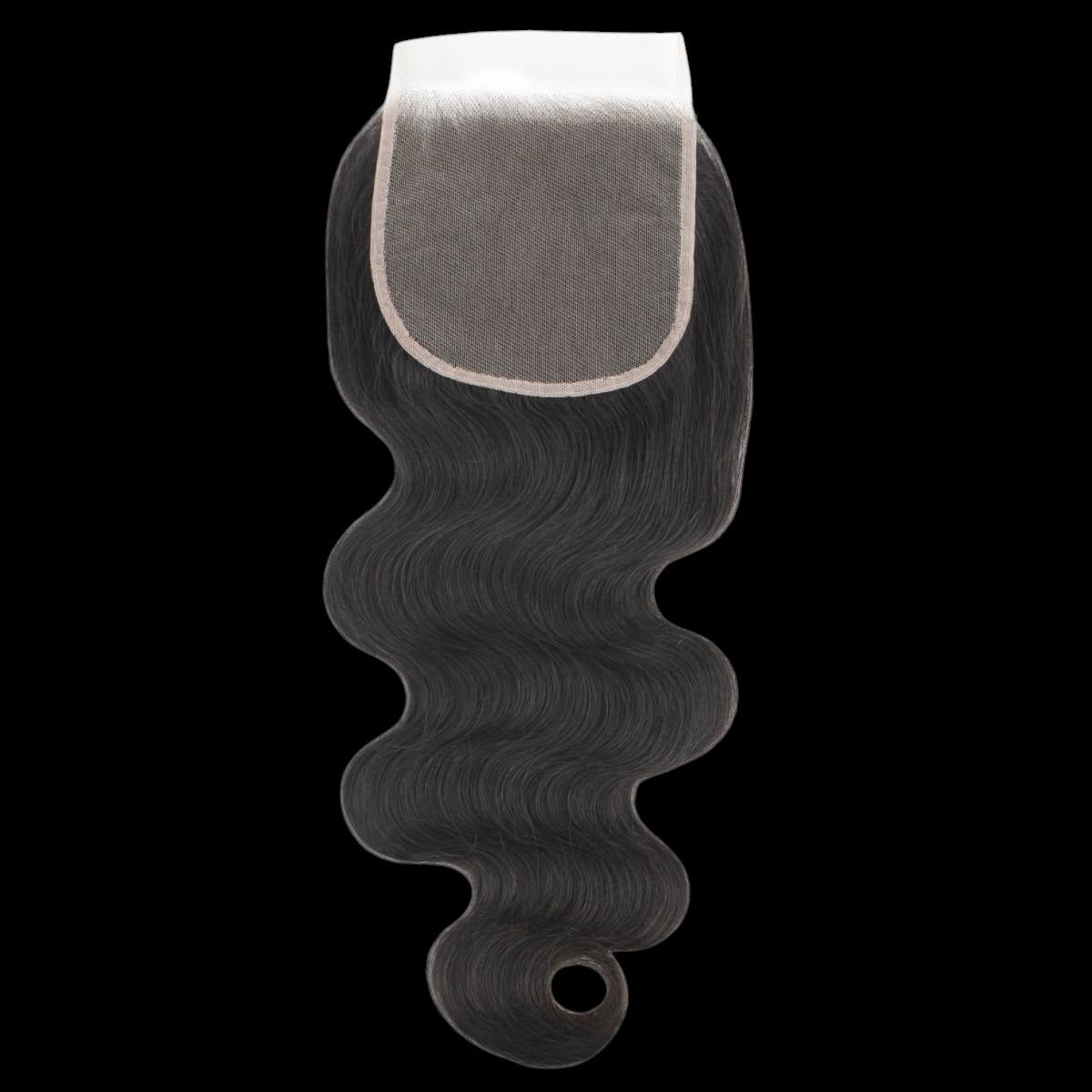 Body Wave 5x5 Transparent Lace Human Hair Closure by Private Label