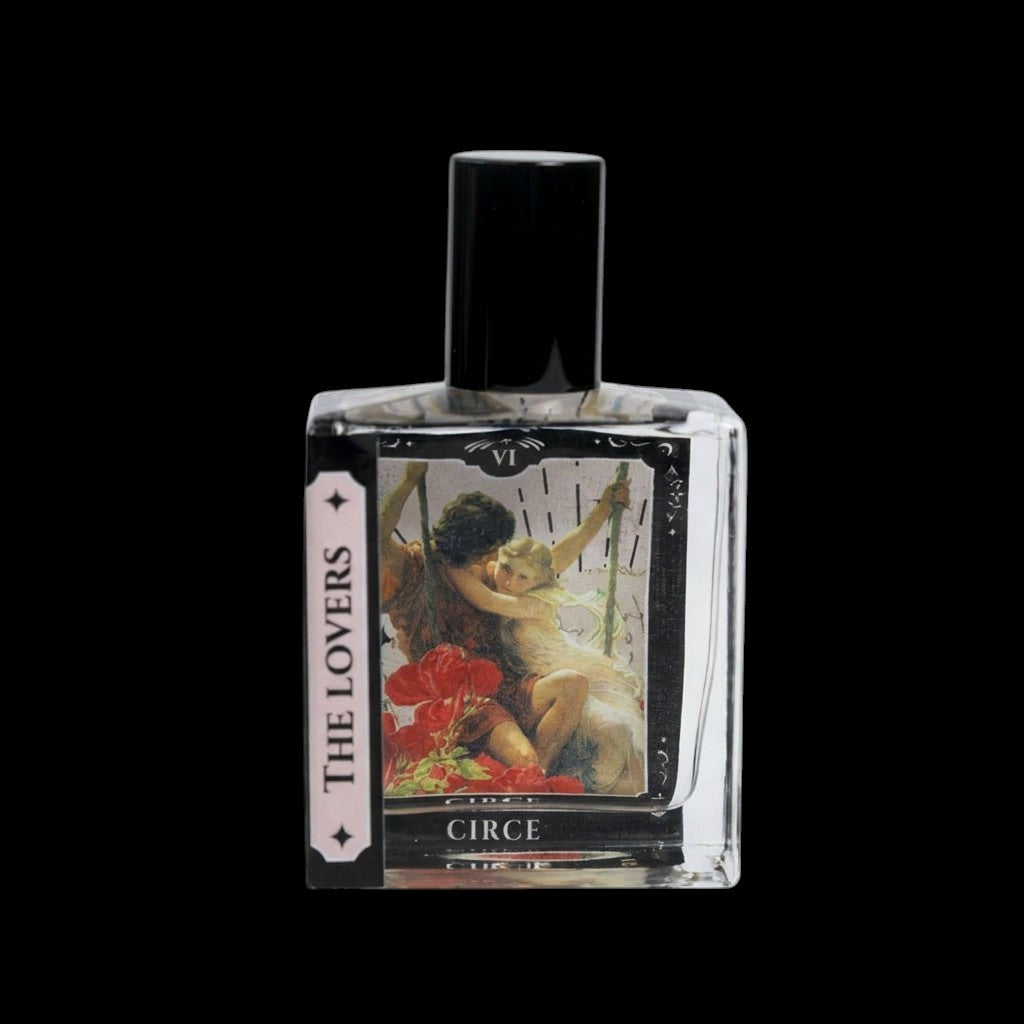 The Lovers Tarot Perfume Oil - 1.7 oz Roller | Wood, Freesia & Red Plum by Circe Boutique