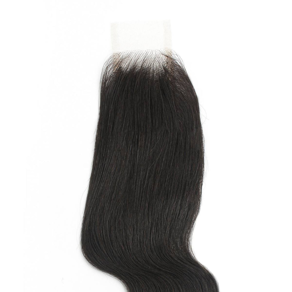 Brazilian Body Wave 2x6 Transparent Lace Human Hair Closure by Private Label