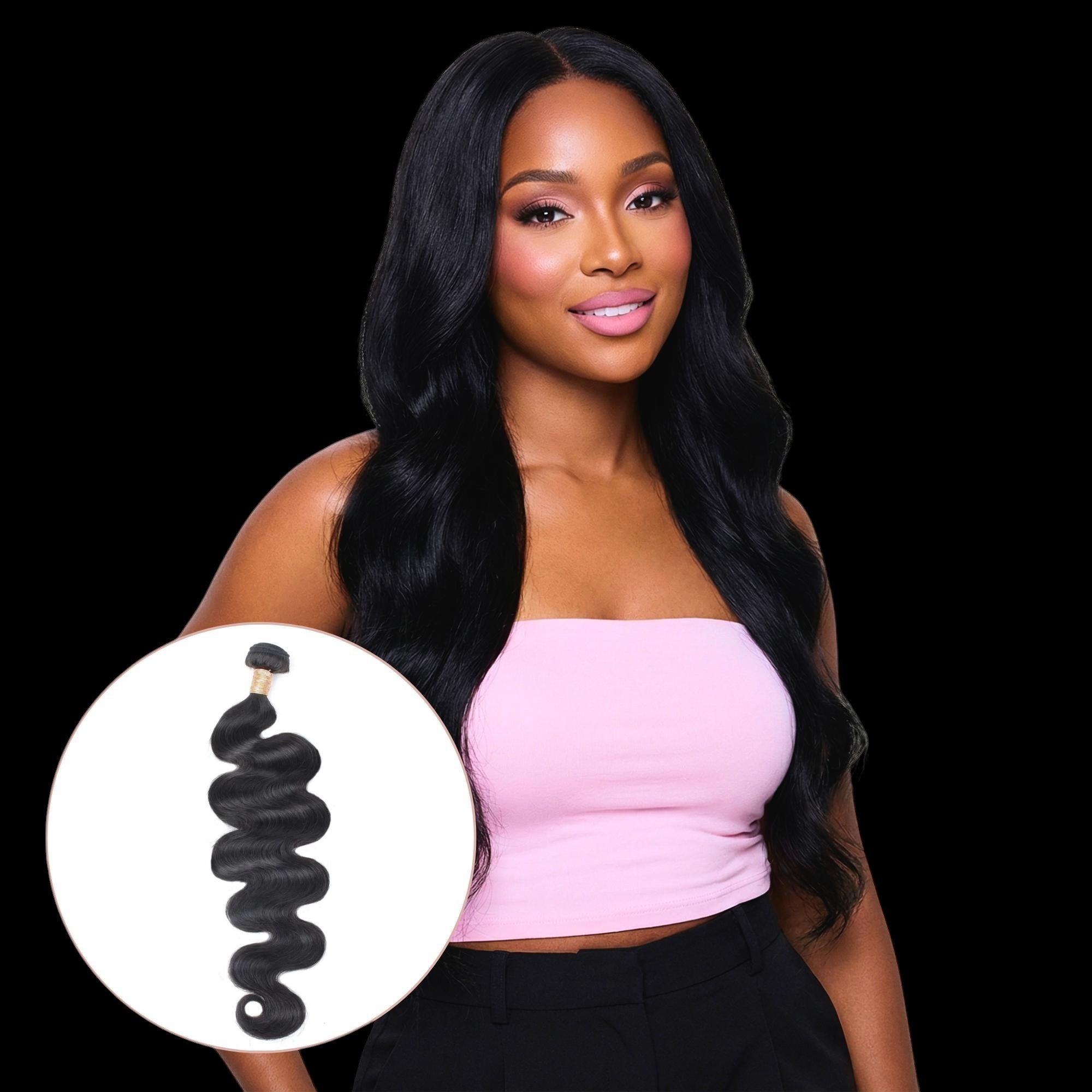 Brazilian Body Wave 100% Human Hair Bundles by Private Label