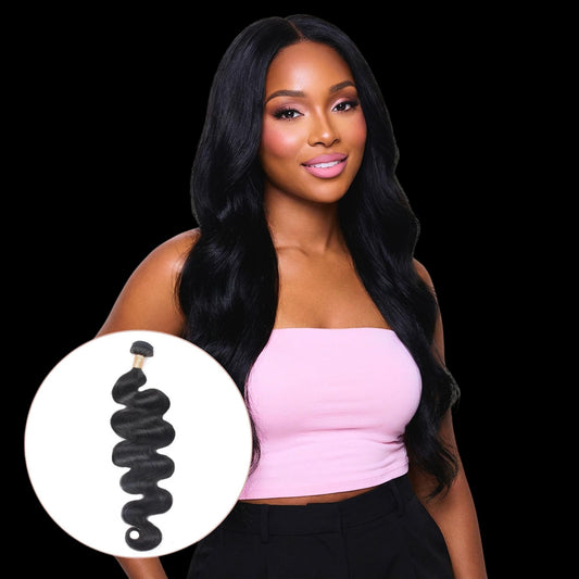 Brazilian Body Wave 100% Human Hair Bundles by Private Label