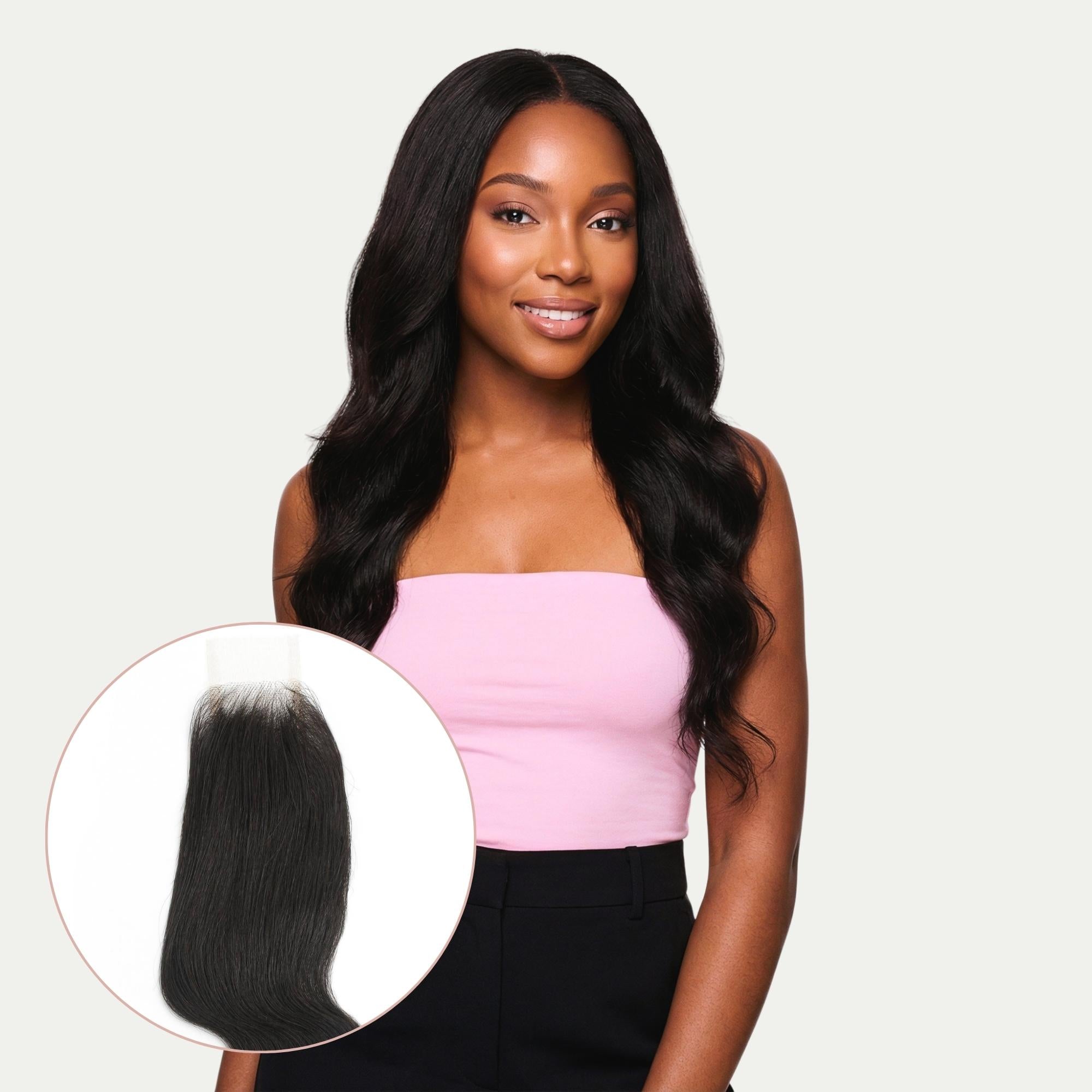 Brazilian Body Wave 2x6 HD Lace Human Hair Closure by Private Label