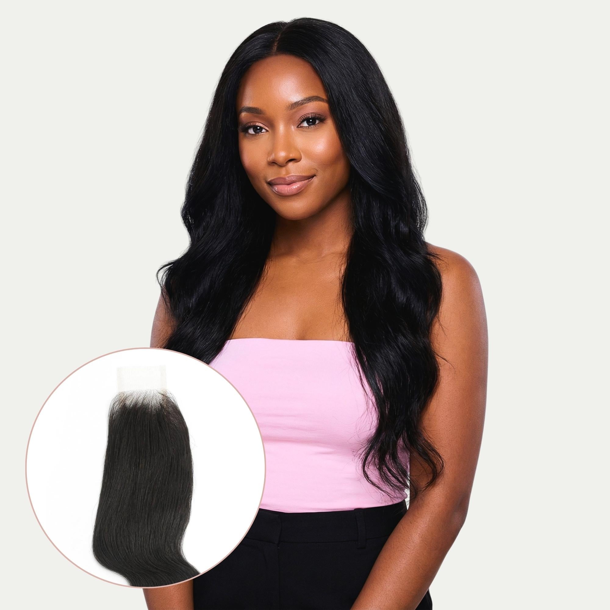 Brazilian Body Wave 2x6 Transparent Lace Human Hair Closure by Private Label