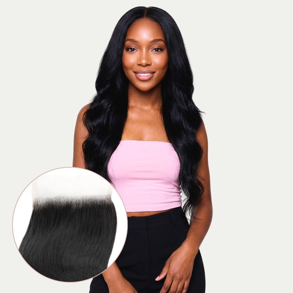 Brazilian Body Wave 4x4 Transparent Lace Human Hair Closure by Private Label