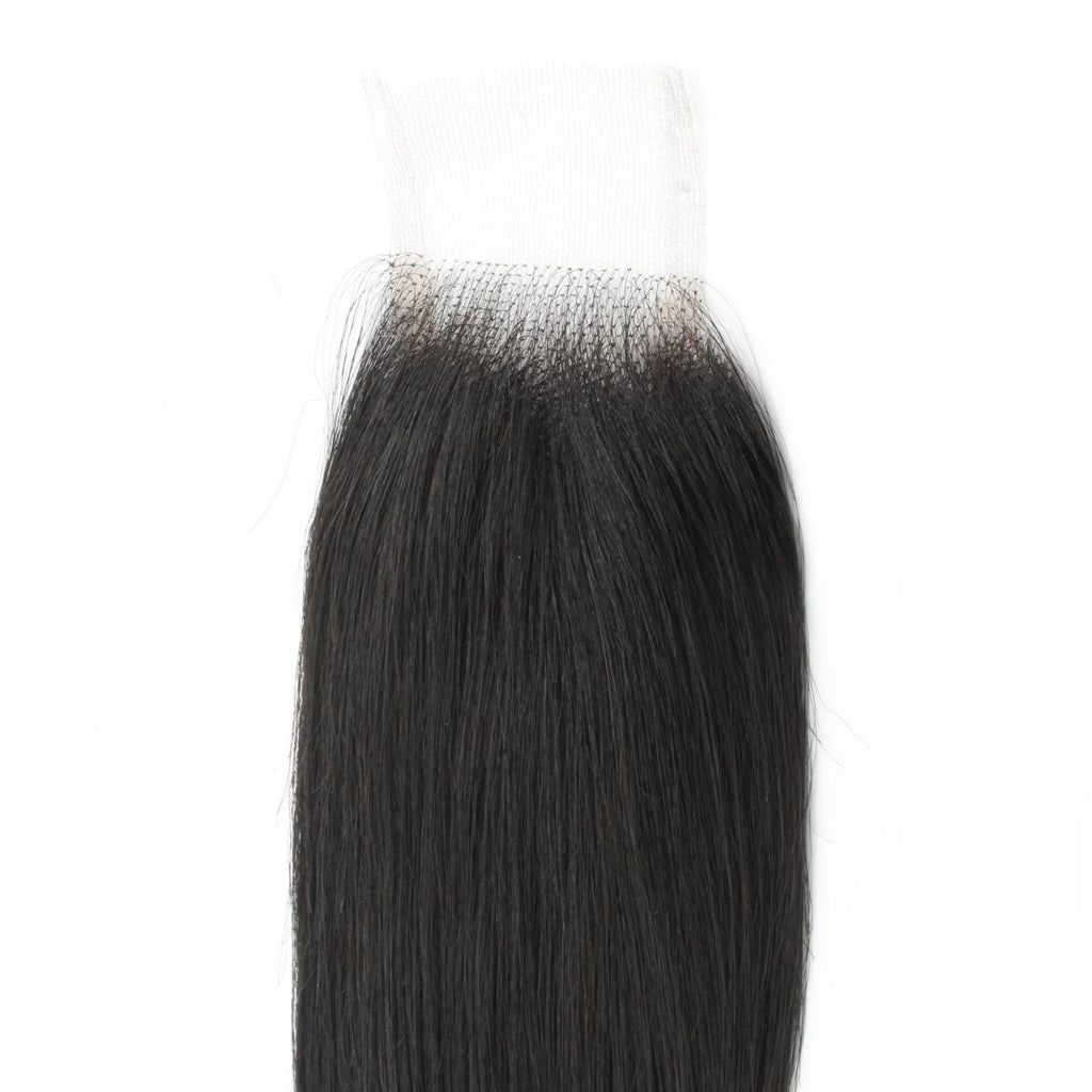Brazilian Silky Straight 2x6 Transparent Lace Human Hair Closure by Private Label
